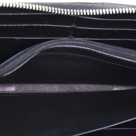 Gucci Interlocking G Zip Around Wallet Diamante Studded Leather Long - Picture 5 of 8